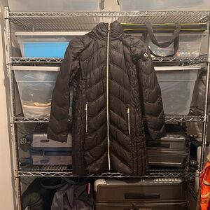 Michael Kors Packable Quilted Nylon Puffer Coat